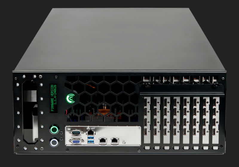 Company takes pre-orders for AI workstations with eight RTX 5090 GPUs, priced over $52,000