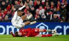 Conor Bradley’s raw energy too much for Mbappé and wins roar of approval | Barney Ronay
