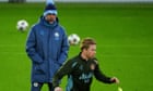 Liverpool v Manchester City buildup, Leicester latest and more: football news – live