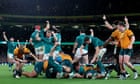 Ireland give Farrell winning send-off in battling comeback against Australia