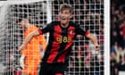 Toothless Tottenham laid low by Bournemouth’s teenage defender Huijsen