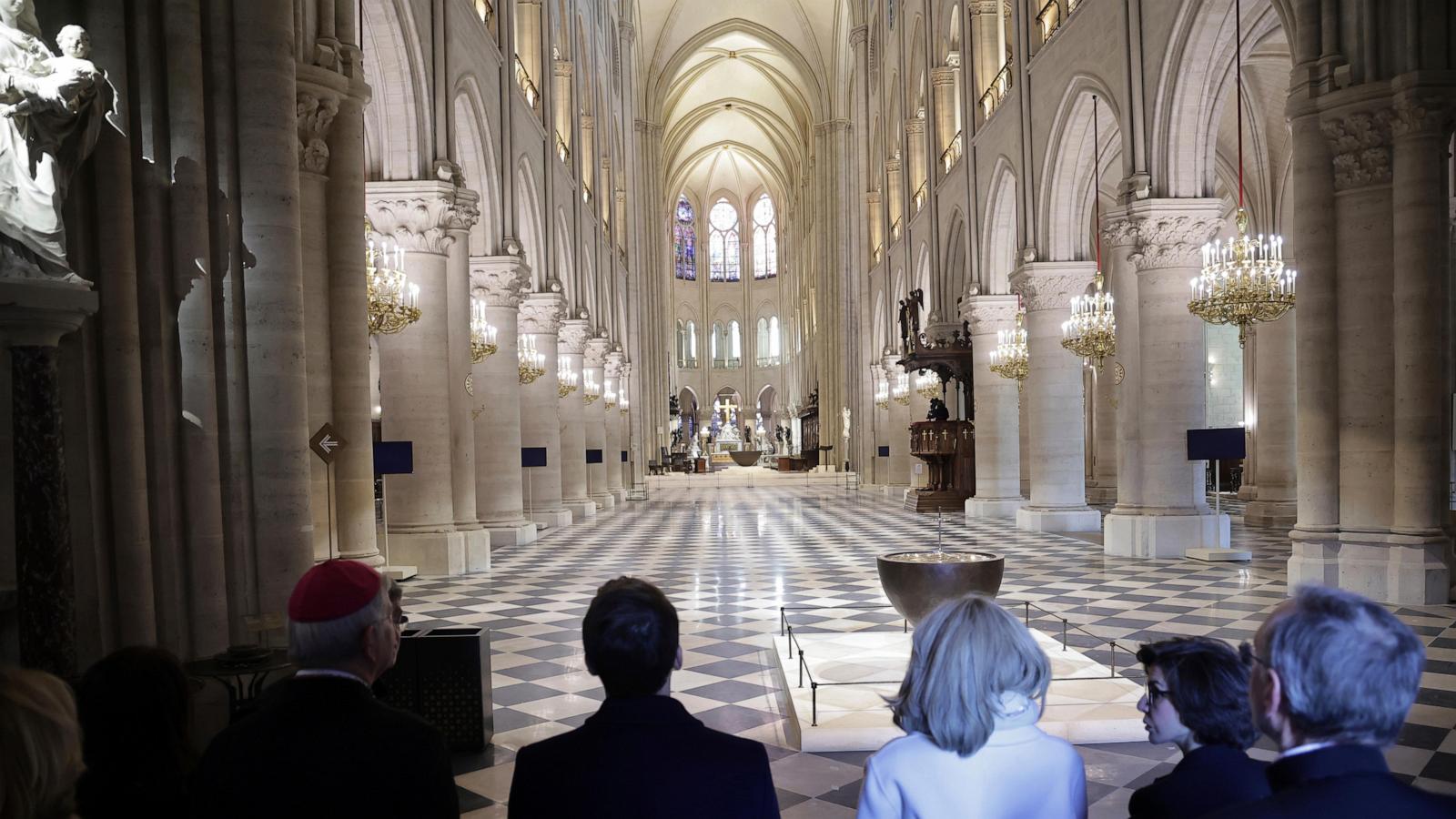 Trump is traveling to Paris for Notre Dame Cathedral's reopening and to meet with Macron