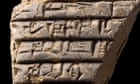 ‘Spreadsheets of empire’: red tape goes back 4,000 years, say scientists after Iraq finds