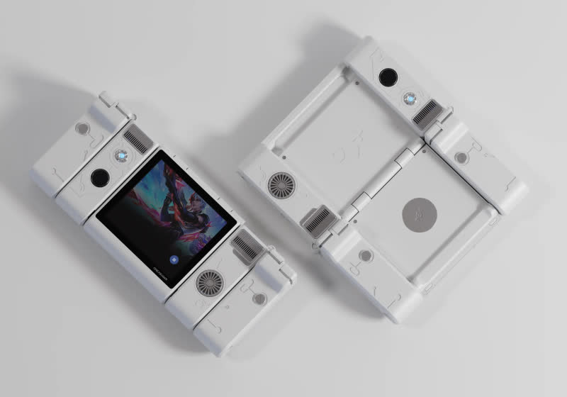 Part Nintendo Switch, part DS: This gaming handheld shape-shifts on demand