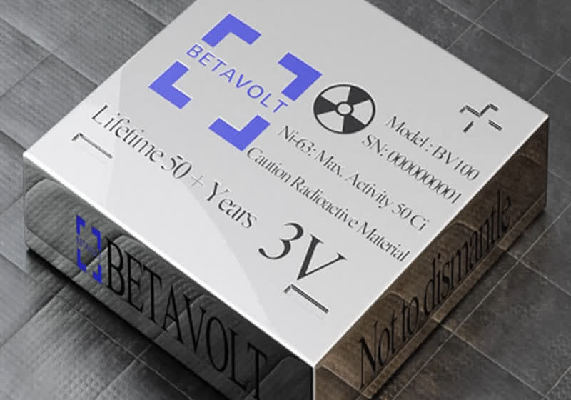 Coin-sized nuclear 3V battery with 50-year lifespan enters mass production