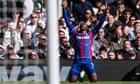 With elite Eberechi Eze, Crystal Palace will be a match for any team at Wembley | Barney Ronay