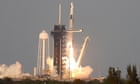 Crew lifts off on SpaceX mission to replace stuck Nasa astronauts