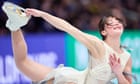 Alysa Liu vaults to shock lead at figure skating worlds with statement program