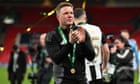 Eddie Howe ‘will never forget’ day Newcastle broke trophy drought