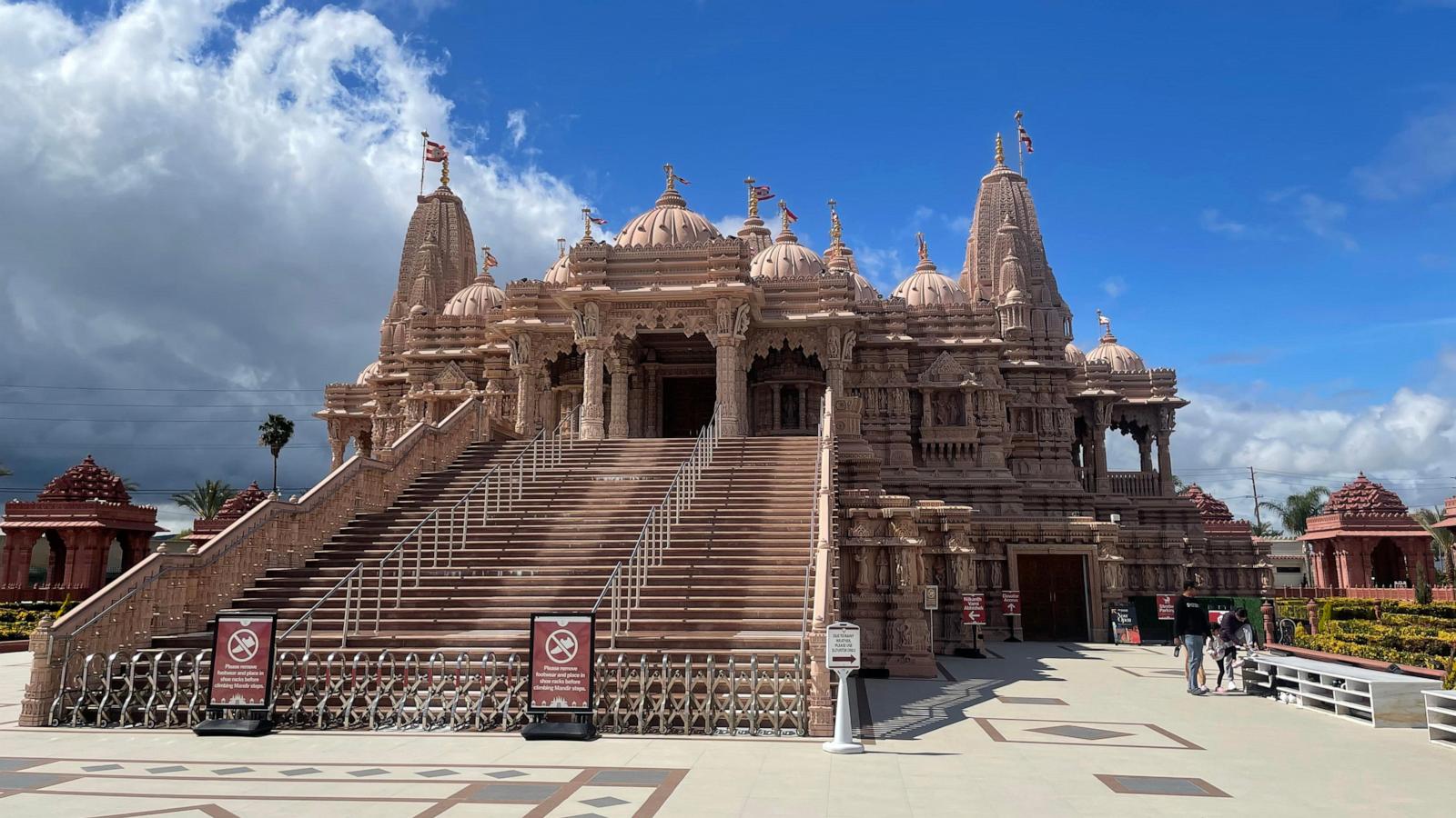 California Hindu temple desecrated with anti-India graffiti calls for peace