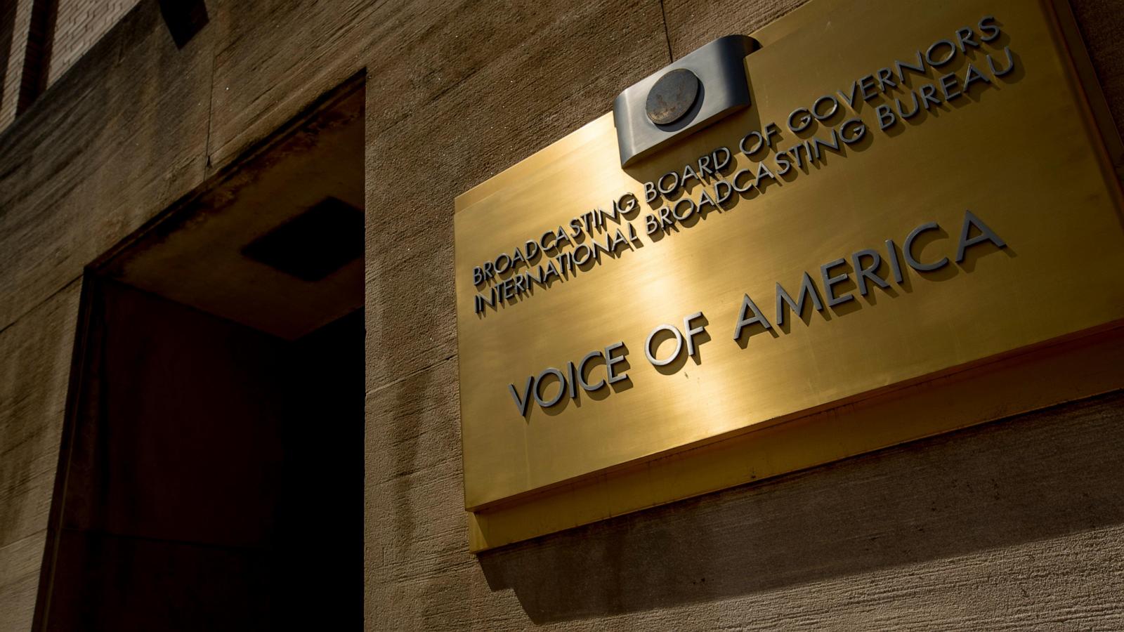 A federal lawsuit says the Trump administration has unlawfully shuttered the Voice of America