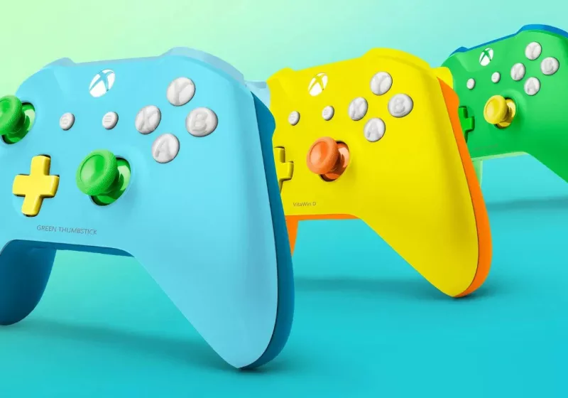 What was the first game controller to add vibration feedback?