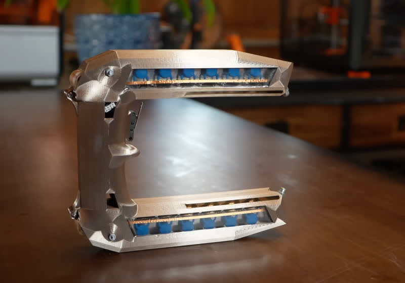 The 286,000-volt "Bear Blaster" fires fierce 5-inch sparks to scare off bears