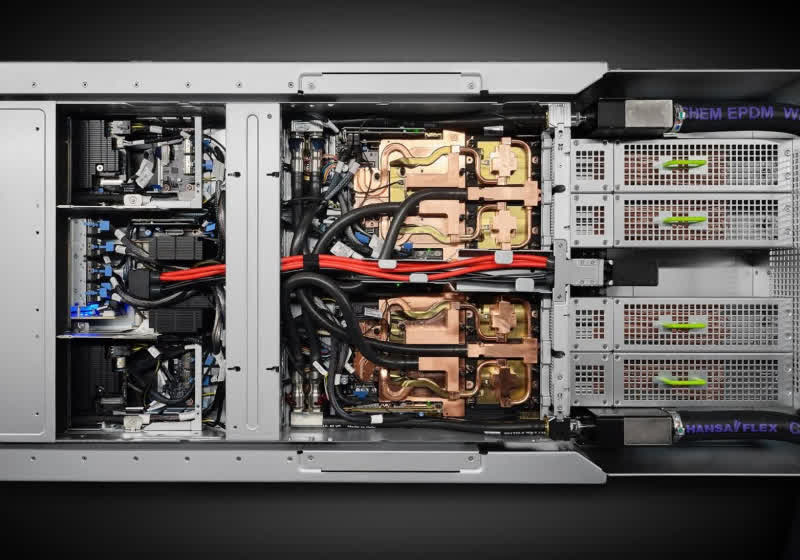 Nvidia's liquid-cooled AI racks promise 25x energy and 300x water efficiency