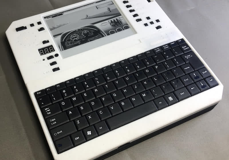 Evertop DIY PC will give you hundreds of hours of DOS fun on a single charge