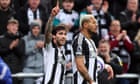 Tonali’s goal from touchline hands Newcastle win over battling Brentford