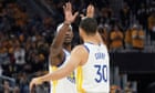 NBA play-in tournament: Curry and Warriors hold off Grizzlies for No 7 seed