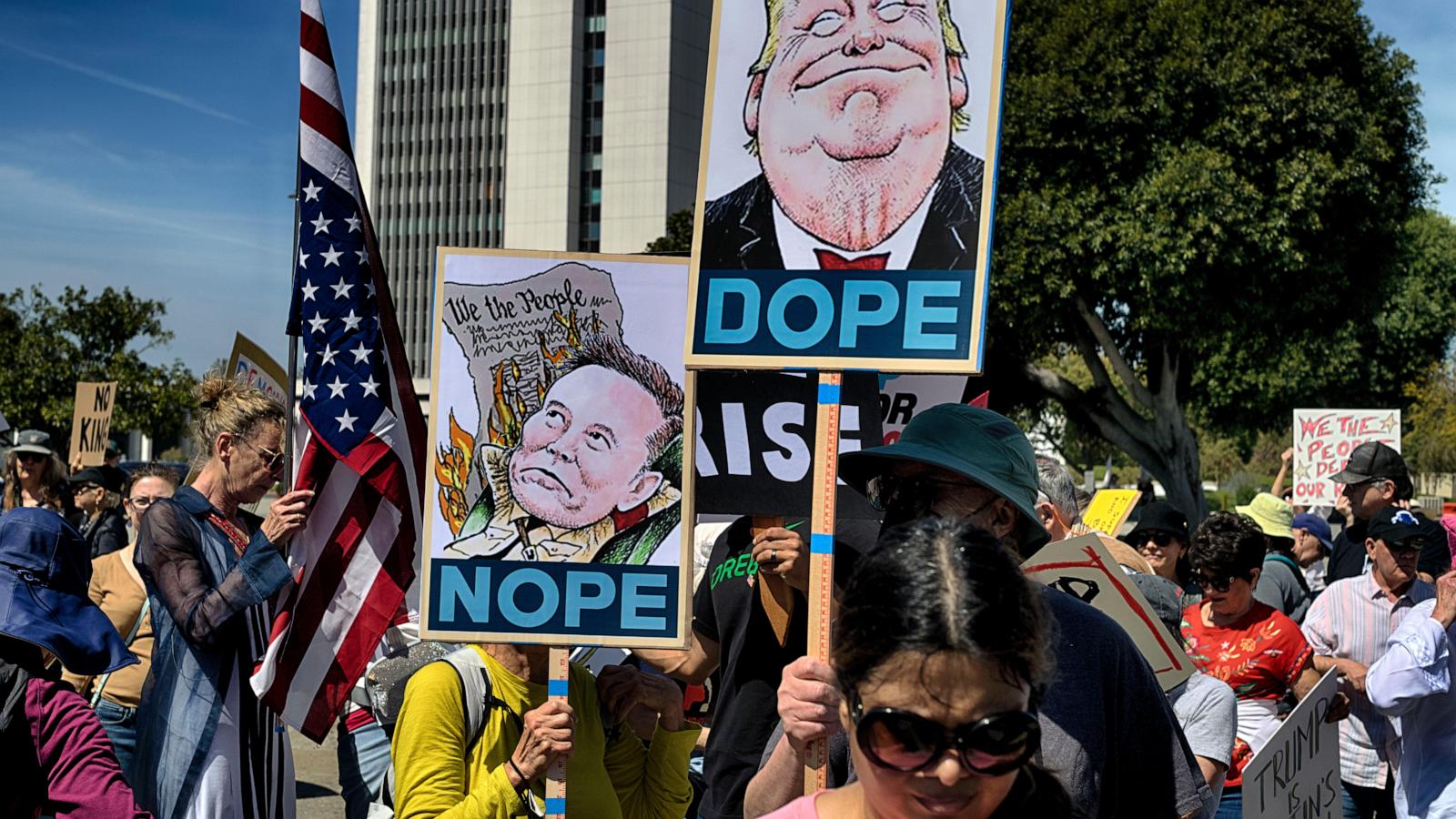 'Hands Off!' protests against Trump and Musk are planned across the US