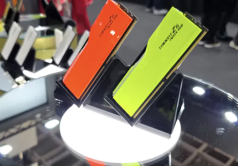 G.Skill unveils blazing 10,934 MT/s DDR5 and ultra-high-capacity 512GB R-DIMM at Computex 2025