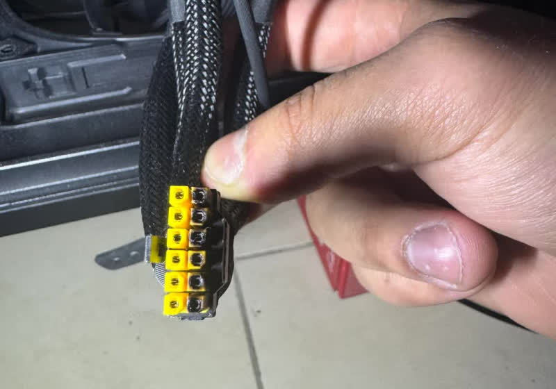 Another Nvidia RTX 5090 cable melts despite MSI's "foolproof" yellow-tipped GPU connector