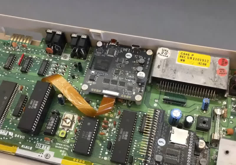 Modder develops a new solution to bring the Commodore 64 into the HDMI era