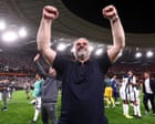 ‘Mate, I’m a winner’: Postecoglou keen to continue at Spurs after Europa League glory