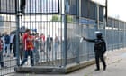 Ex-French interior minister apologises to Liverpool fans for making them a ‘scapegoat’