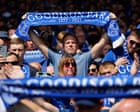 Everton fans celebrate in style to mark end of an era at Goodison Park | Andy Hunter