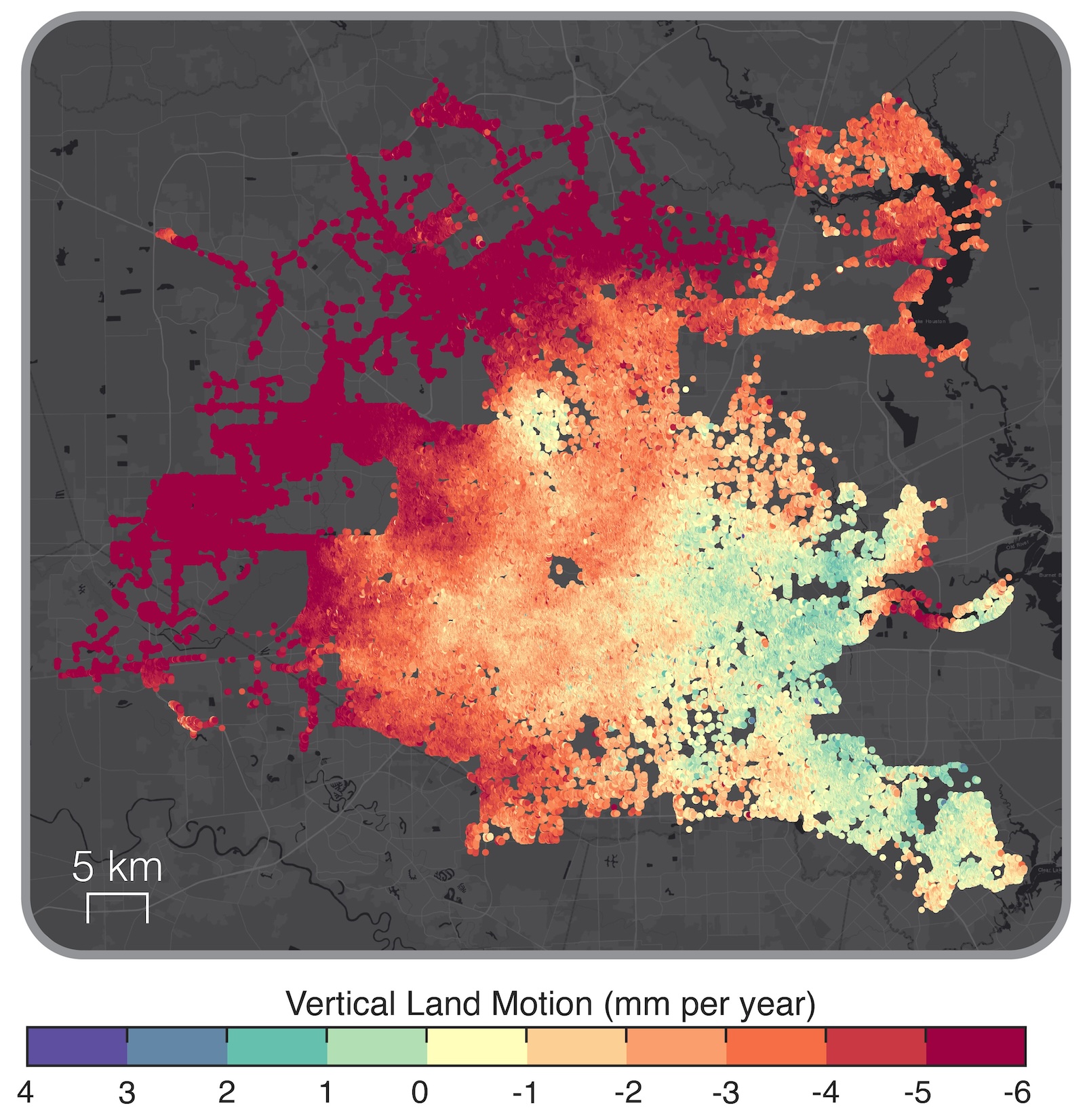 Why are all of America’s biggest cities sinking?