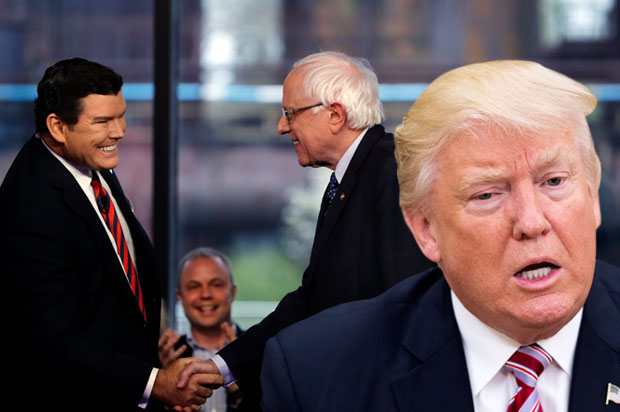 “We cover both sides”: Fox News host reacts to Donald Trump’s gripes about Bernie Sanders town hall