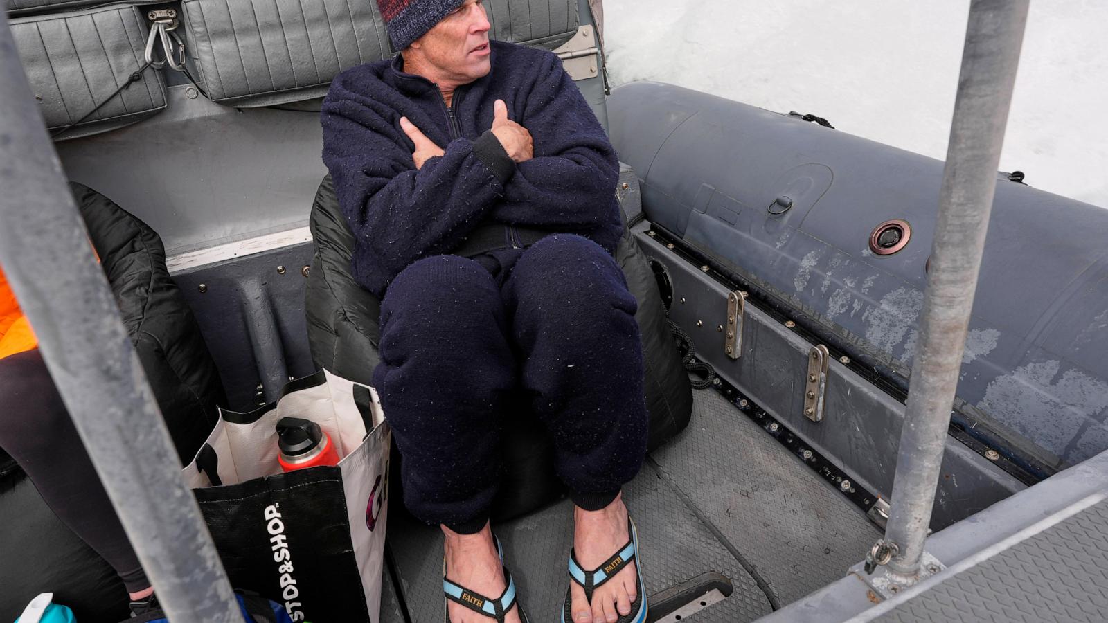 Swimmer nears Martha’s Vineyard loop ahead of ‘Jaws’ 50th anniversary