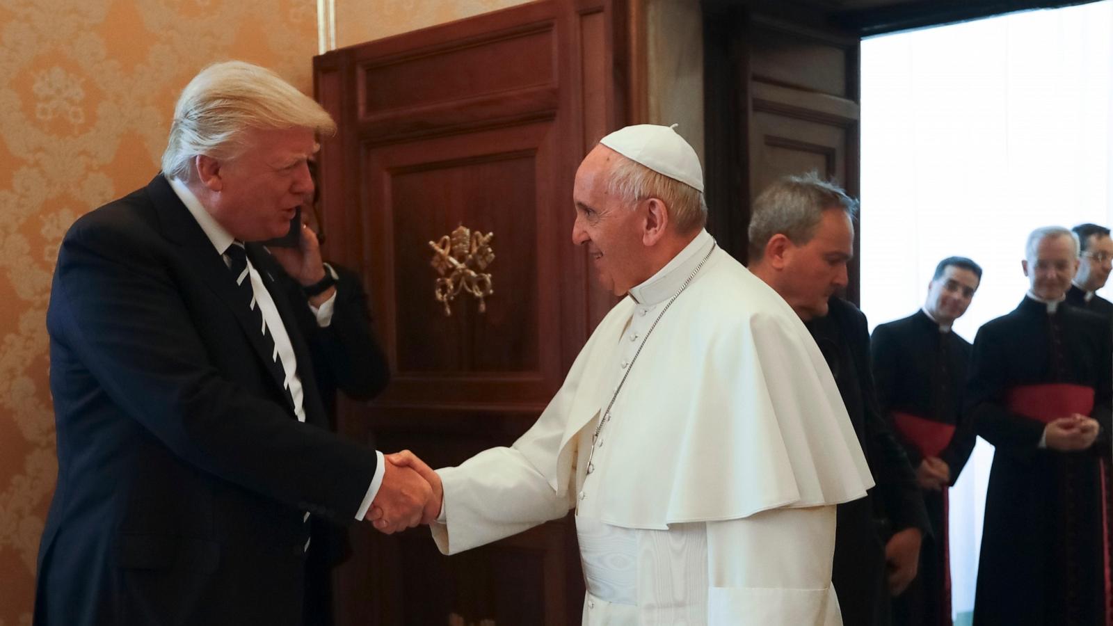 Trump draws criticism with AI image of himself as the pope ahead of the papal conclave