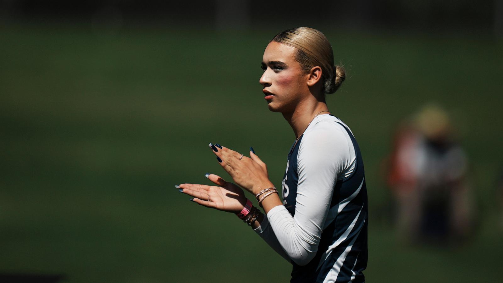 California track-and-field championships draw limited protest over trans student's participation