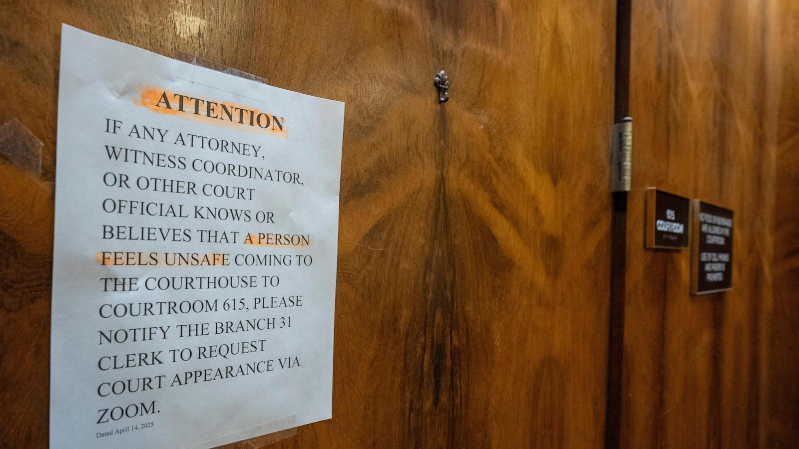 A Wisconsin judge set to enter a plea for immigration help