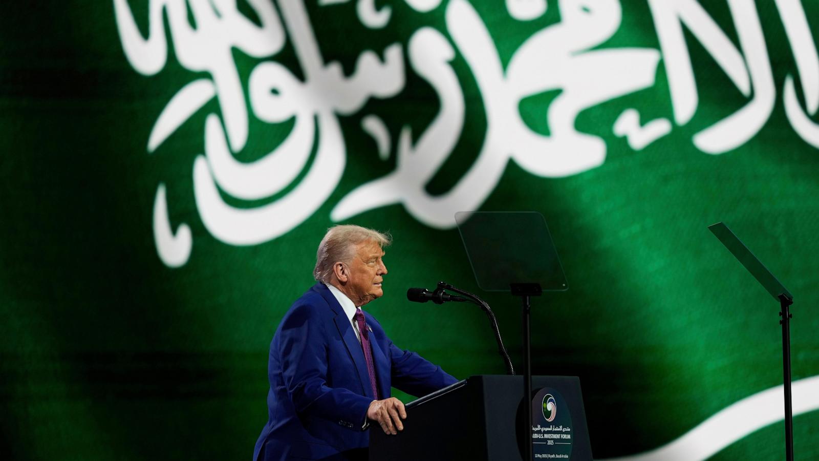 Trump's Mideast trip splashes out on deals and diplomacy but is unusually quiet on human rights