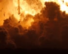 The moment Elon Musk's SpaceX’s Starship 36 explodes – video