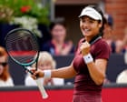 Emma Raducanu leapfrogs Katie Boulter to British No 1 after beating Sramkova at Queen’s