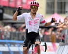 Richard Carapaz ruled out of Tour de France with stomach bug