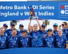 Sciver-Brunt hits late flurry as England race to ODI series sweep of West Indies
