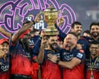 RCB and Virat Kohli end 18-year wait for IPL glory with six-run defeat of Punjab Kings