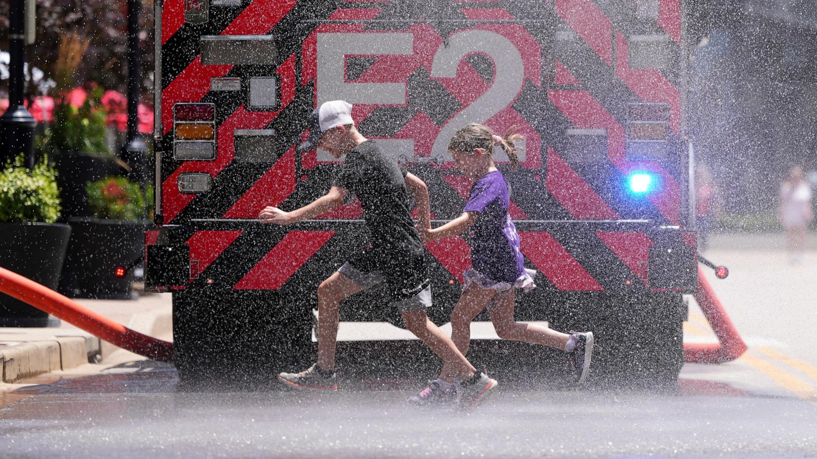 Sports play through another dangerously hot day in parts of the US