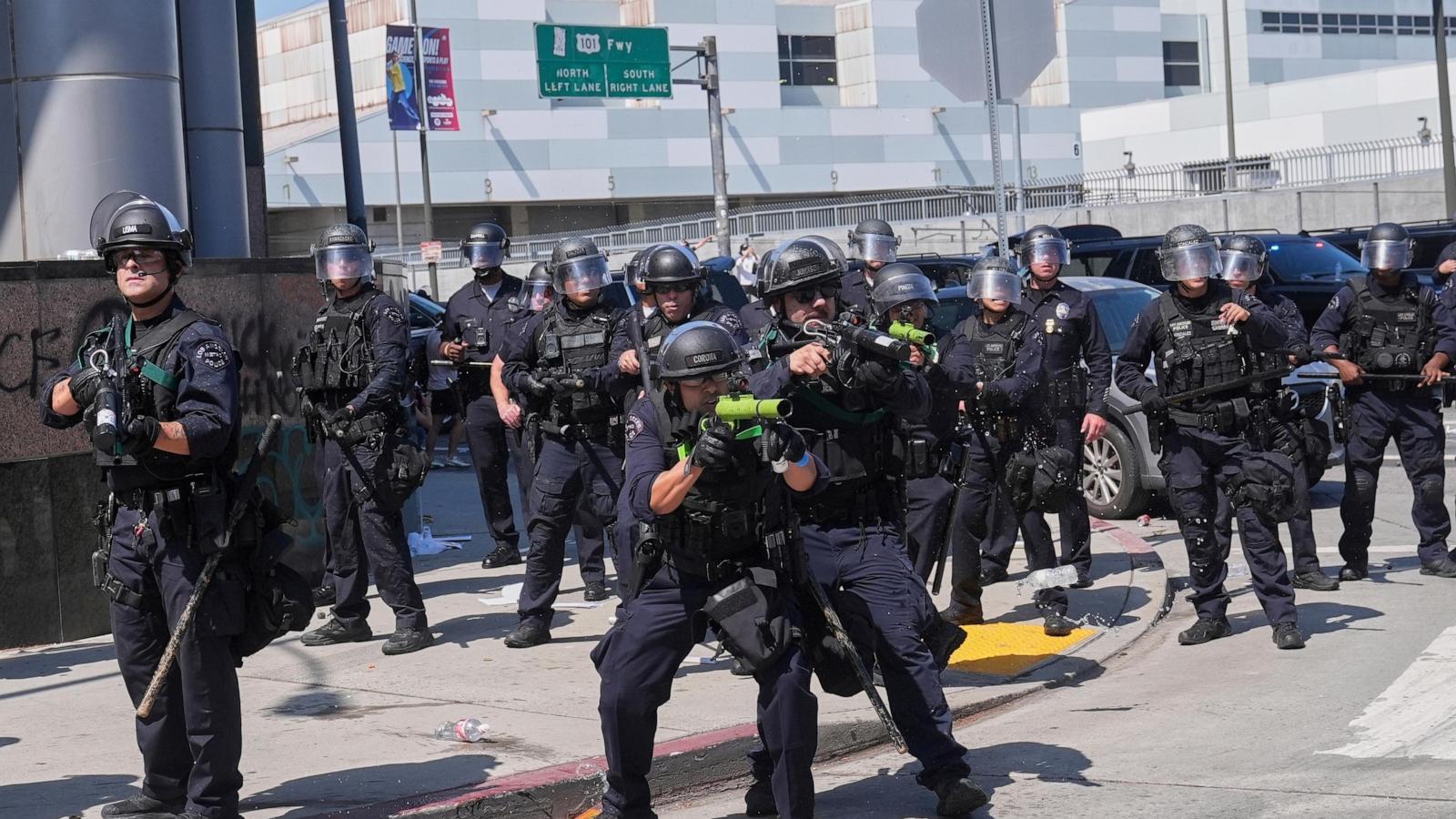 Los Angeles' image is scuffed since ICE raids and protests