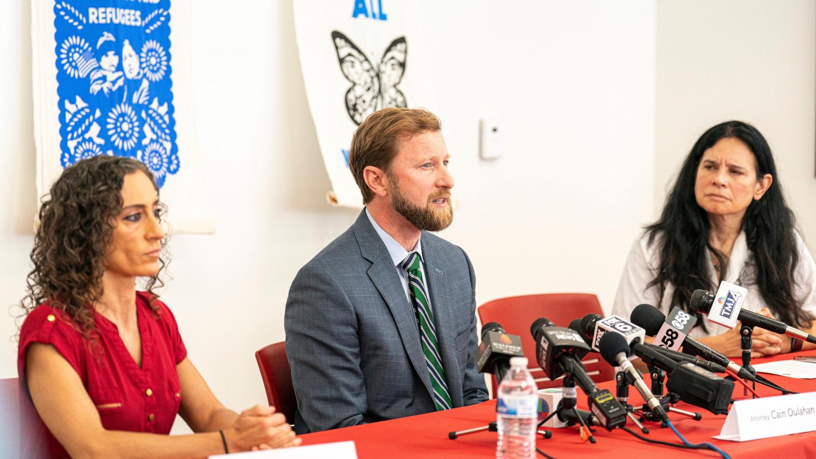 An immigrant in Wisconsin has been released on bond after false accusation he threatened Trump