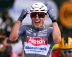 Tour de France 2025: Philipsen wins chaotic first stage as Evenepoel and Roglic suffer