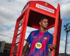 Barcelona confirm Marcus Rashford loan from Manchester United with buy option