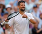 Djokovic survives Cobolli onslaught to reach record 14th Wimbledon semi-final