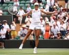 Iga Swiatek holds off Samsonova to reach Wimbledon semi-finals for first time