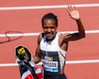 Faith Kipyegon breaks her 1500m world record as Beatrice Chebet smashes 5,000m mark