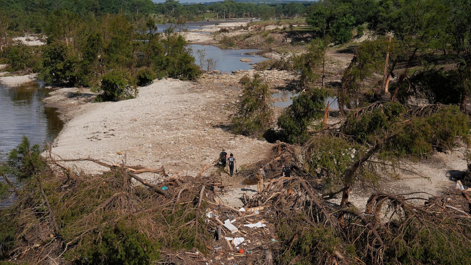 Hundreds were reported missing after Texas floods. Most of them were found safe