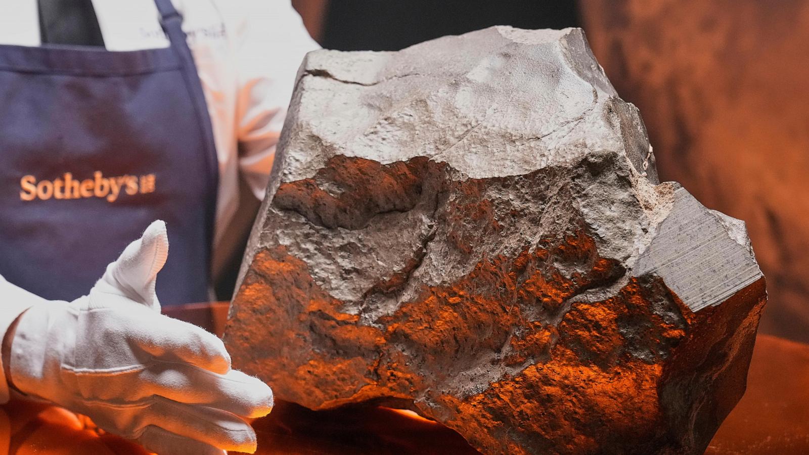 The biggest piece of Mars on Earth is going up for auction in New York